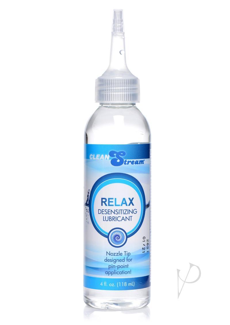 Cleanstream Relax Desensitizing Anal Lube With Dispensing Tip 4oz